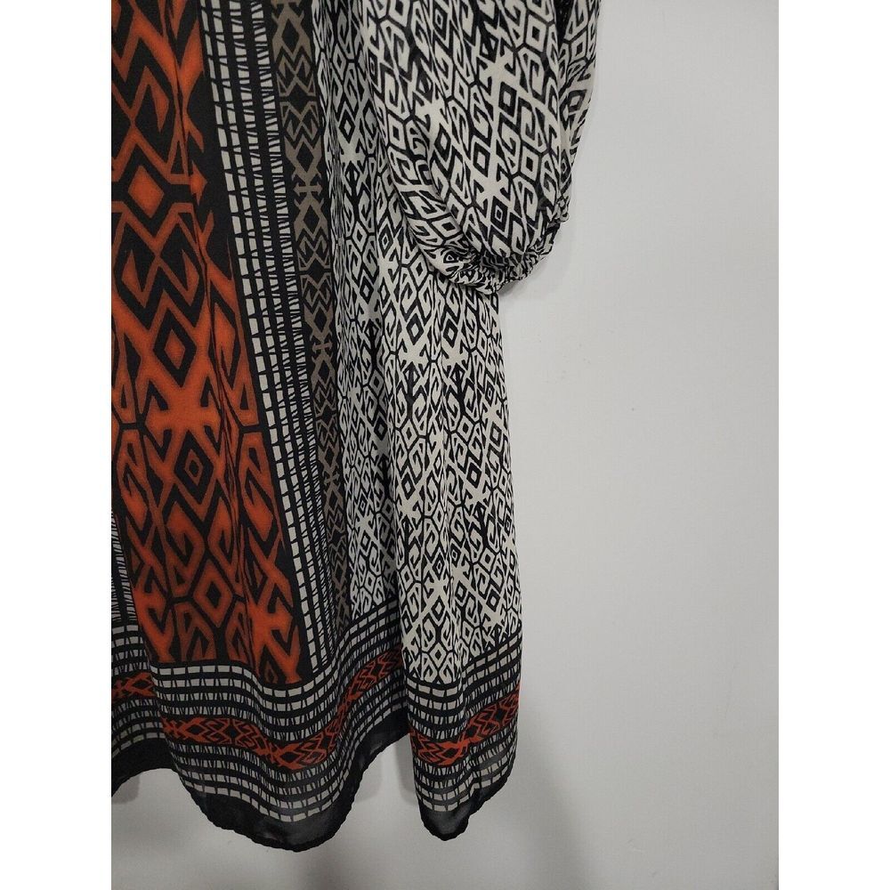 Gabby Skye Women's‎ Tunic Size 10 Medium Geometric Lace - Picture 4 of 5